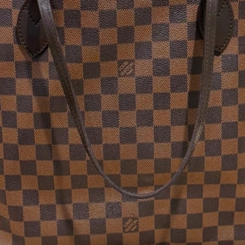 Louis Vuitton LV Damier Ebene N40599 Neverfull MM In GREAT Condition Cherry Red - Picture 11 of 16